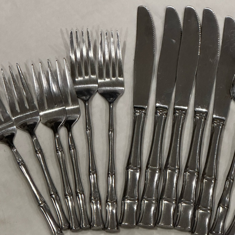 Flatware "Bamboo"  produced by Supreme Cutlery made in Japan